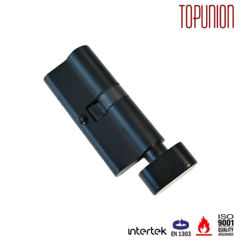 Thumb Turn Single Euro Door Cylinder External Internal Key Access Anti Snap