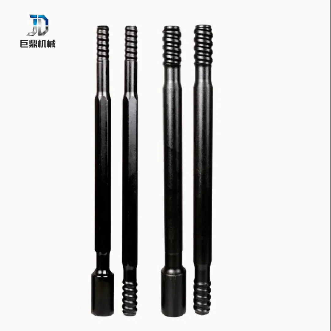 High-Strength Wear-Resistant Threaded Extension Rod Mining Secondary Blast Hole Rod Special Threaded Rod for Blasting Engineering Wholesale