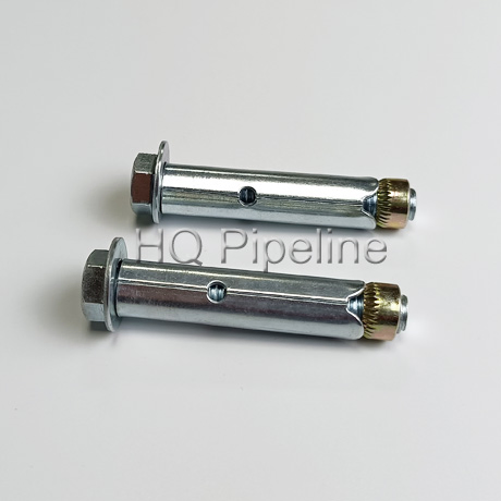 DIN Standard Carbon Steel Zinc Plated Concrete Wall Expansion Sleeve Anchor Bolt