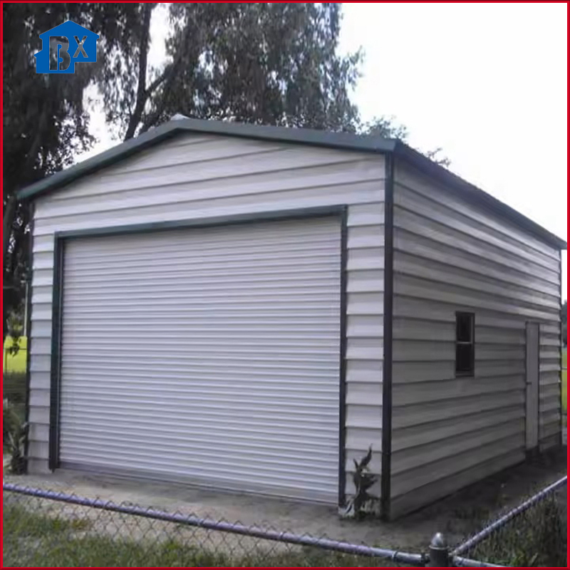 Durable Compact Steel Frame Garage for Ultimate Vehicle Protection Weather-Resistant Compact Garage with Steel Frame for All Seasons