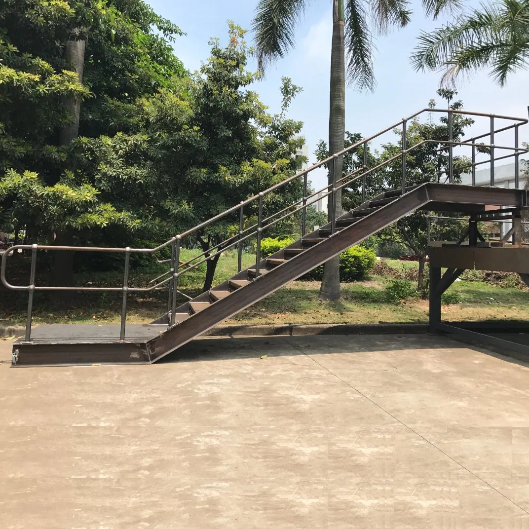 Jimu Fabricated Light Steel Structure Platform Walkway Staircase