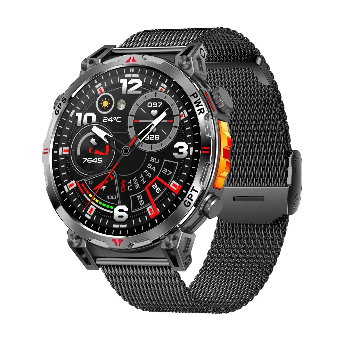 Умные часы с измерением пульса, давления и GPS