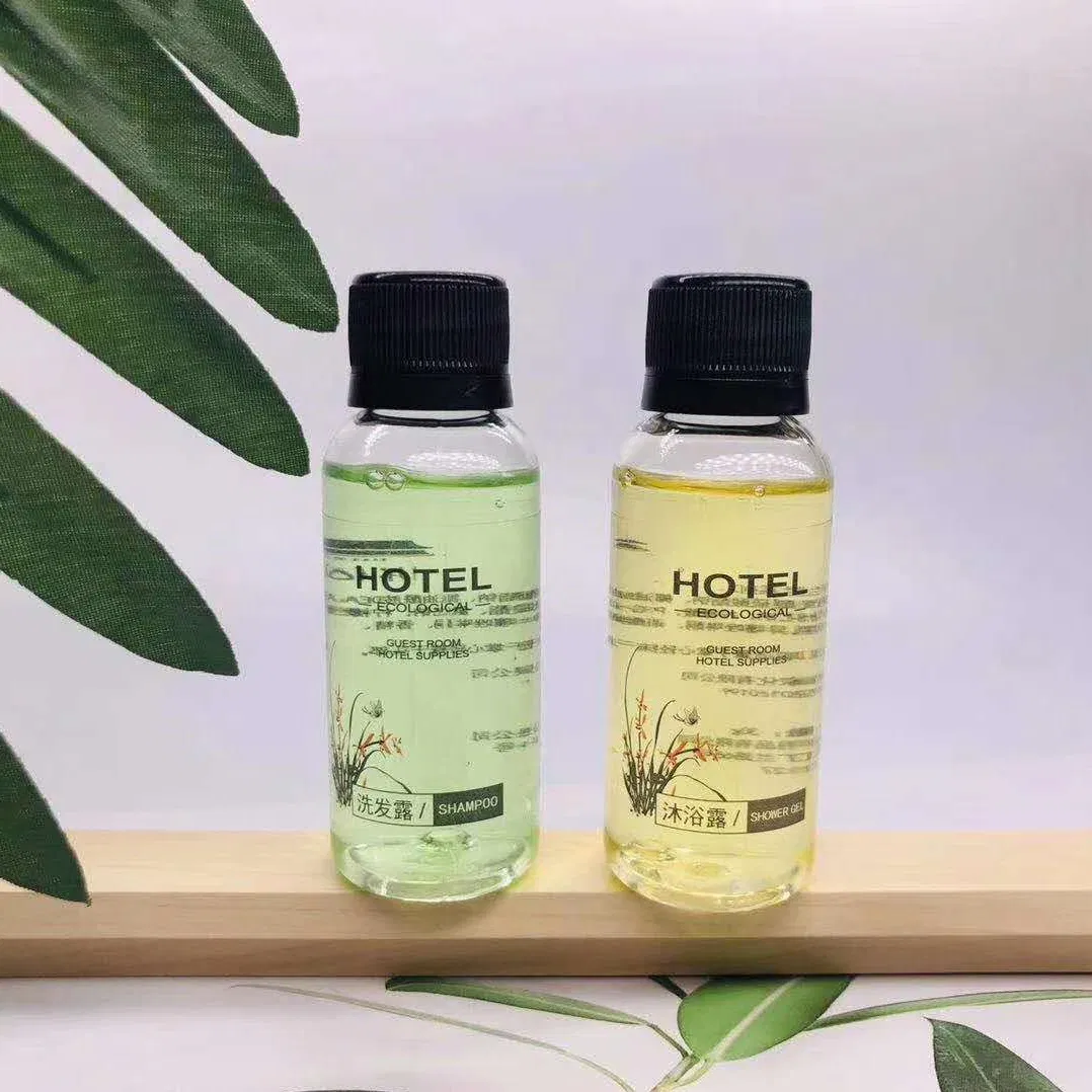 Hotel Shampoo in Pet Bottle with Printing Factory Price