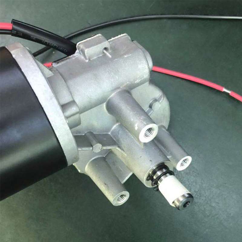 High Speed DC 24V 150 Rpm Reverse Worm Geared Motor for Fishing Equipment