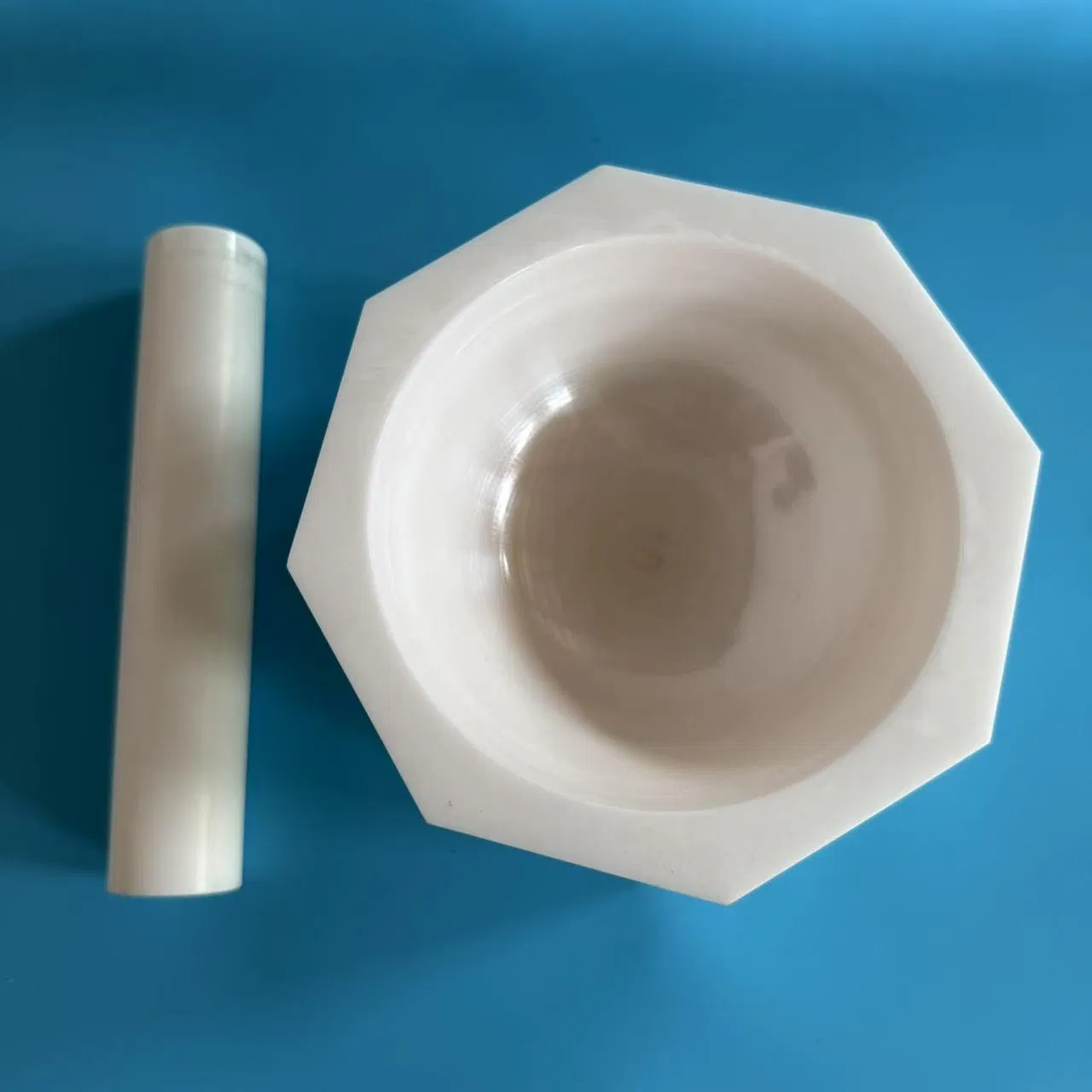 Wear Resistant Ceramic Grinding Mortar for Lab Chemical Test