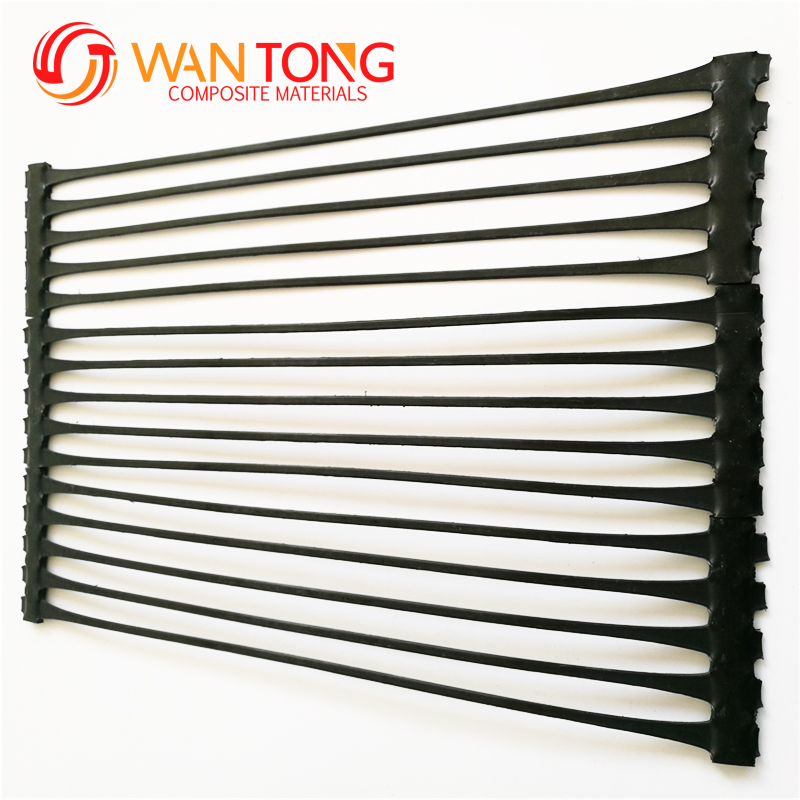 HDPE Uniaxial Geogrid Ux 160kn/M for Retaining Wall Application