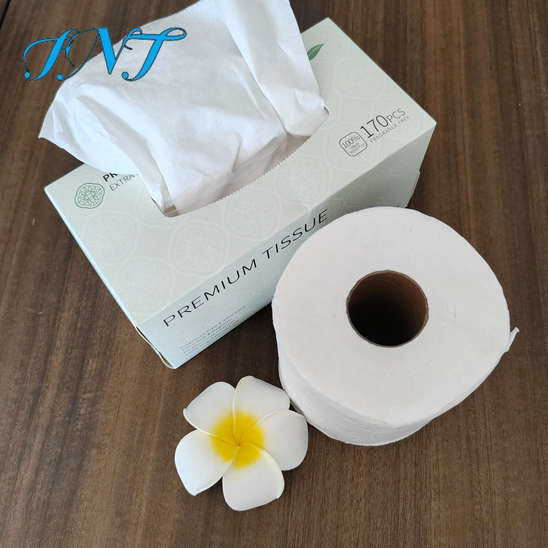 3 Ply Bamboo Pulp 20rolls Packed Toliet Paper
