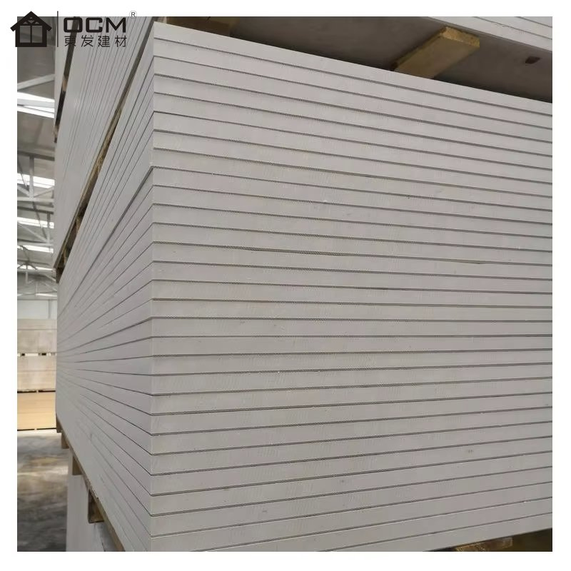 Weather Resistence Grooved Fiber Cement Board/Fireproof Wall Panels Fiber Cement Cladding