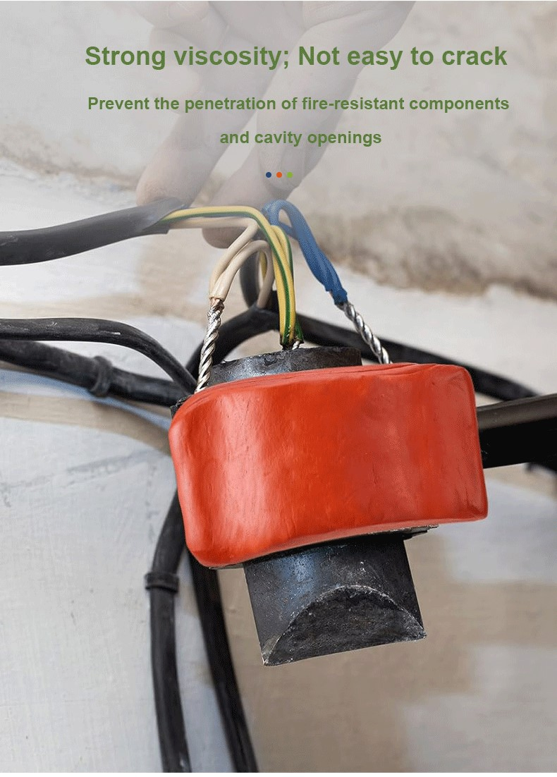Shanghai Tobs Acoustical Putty Pads Moldable Fire Stop for Electrical Boxes