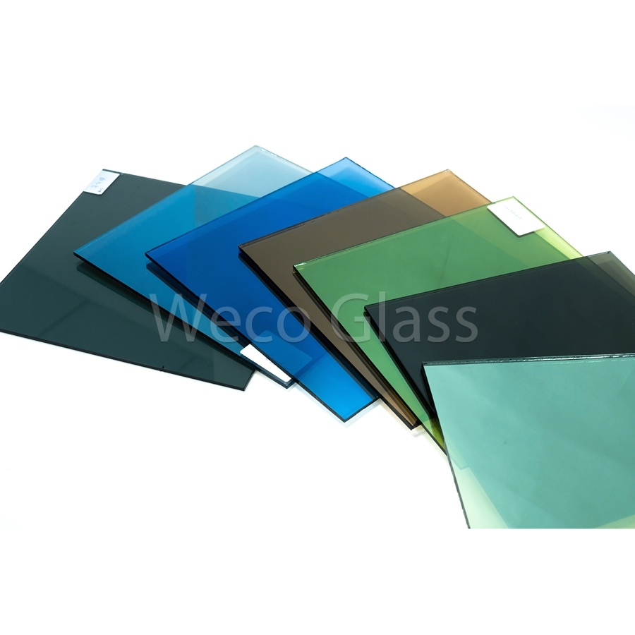 Fade Resistant Euro Bronze Dark Bronze Colored Tinted Laminated Glass