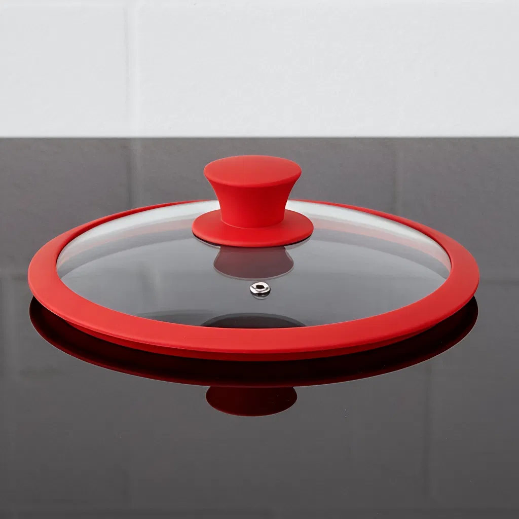 Food-Grade Liquid Silicone Pot Lid, Heat-Resistant for Glass or Steel