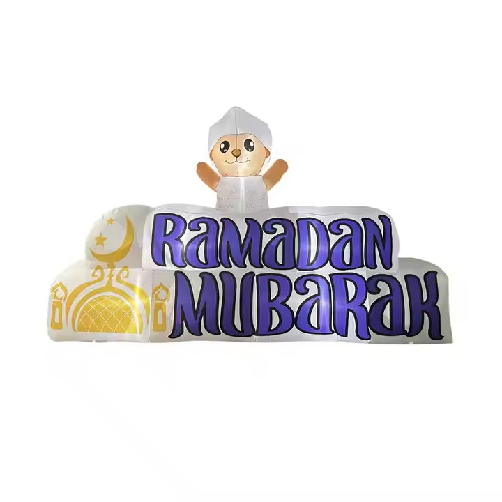 Boyi Ramadan Mubarak Inflatable Moon Inflatable Holiday Ramadan