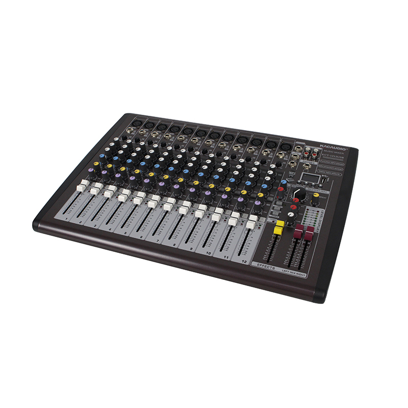 Audio Digital Mixer with Display Mute Selector Switch