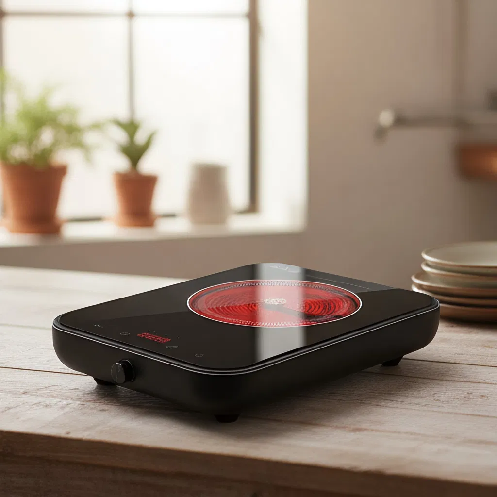 Premium Touch-Controlled Infrared Cooker with High-Quality Copper Coil
