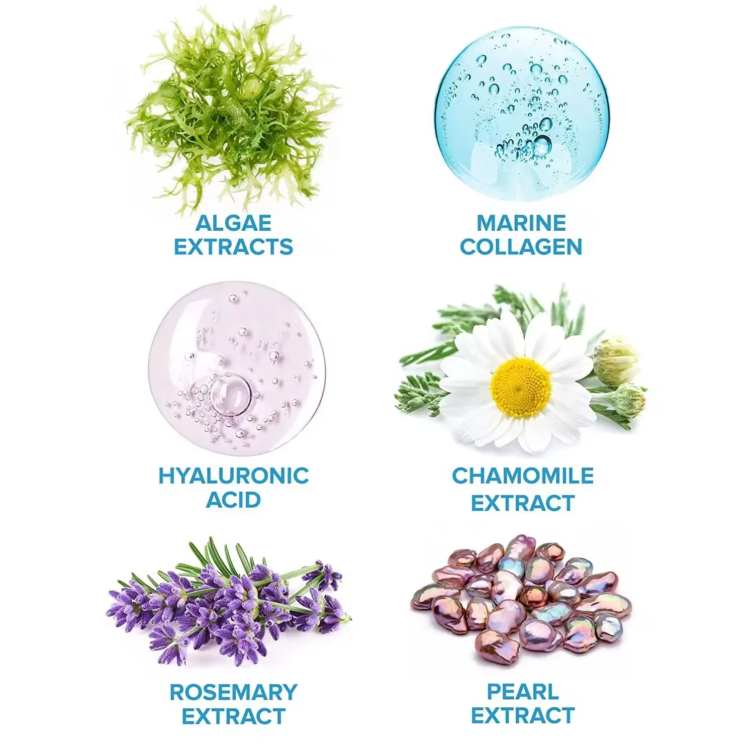 Collagen Organic Face Mask 10 Pack Hyaluronic Acid Bacillus Wrinkle Dry Skin Anti Aging Facial Sheet Mask Aloe Fragrance