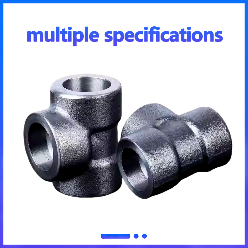 Factory Wholesale Carbon Steel Pipe Fittings High Pressure 6'' Socket Weld Tee