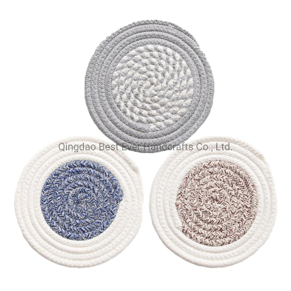 Colorful Round Place Mats for Kitchen Dining Table Runner