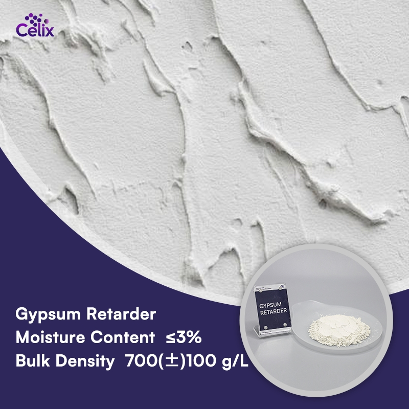 Gypsum Retarder Lengthen The Setting Time of Gypsum Plaster by Slowing