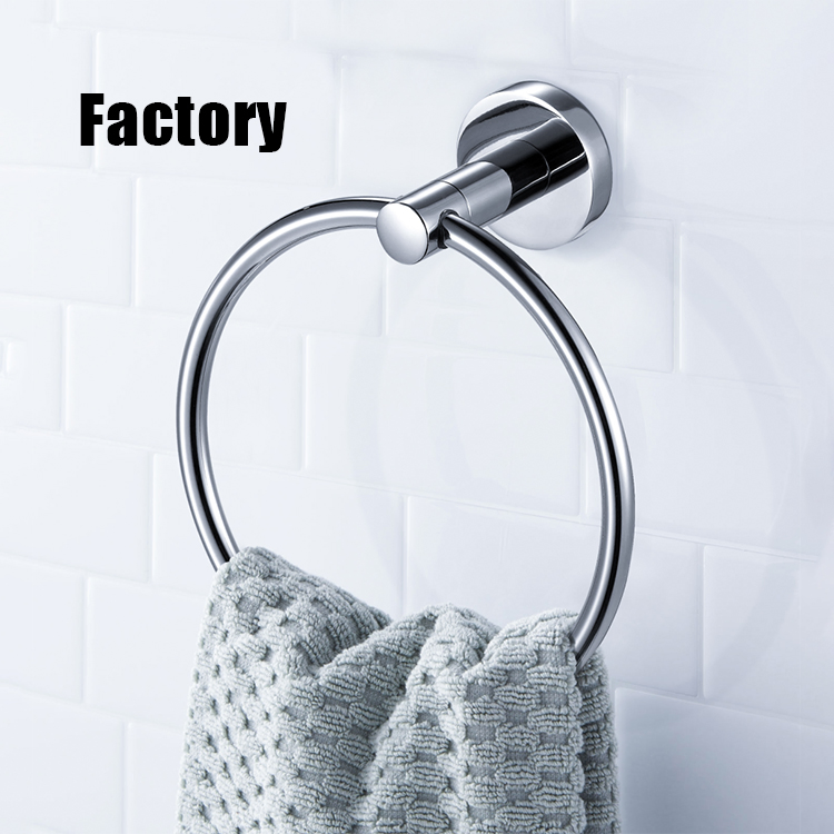 Настенное кольцо для полотенца из нержавеющей стали 304