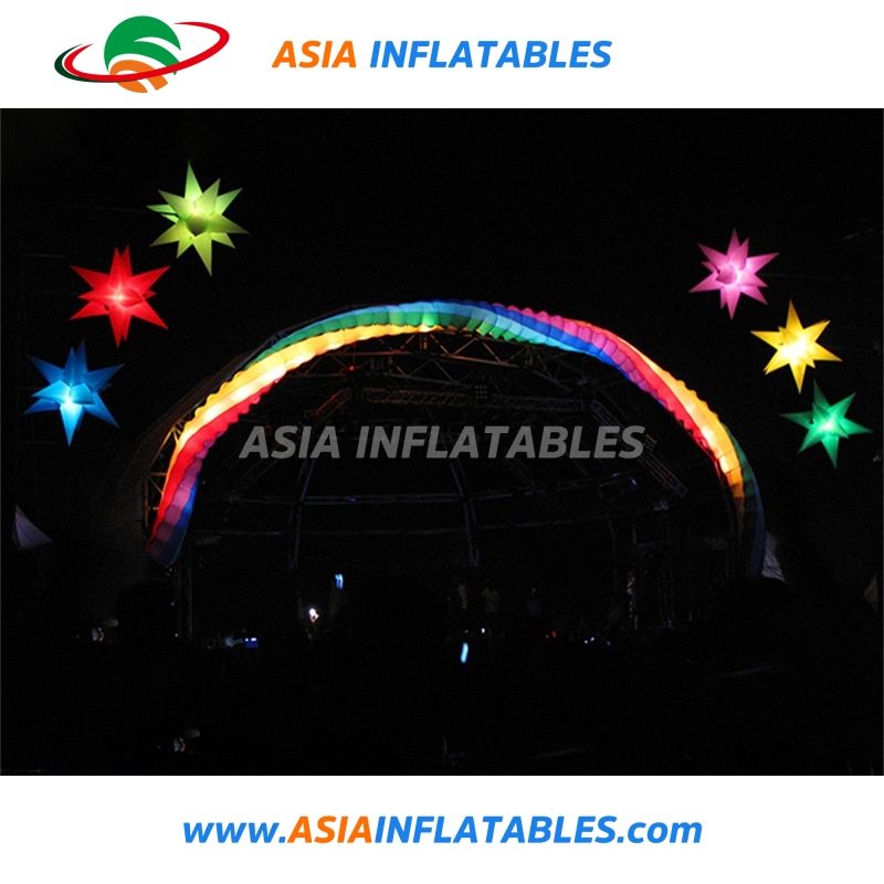 Inflatable LED Star, Festival Inflatable LED, Decoration Inflatable LED Star for Stage Decoration