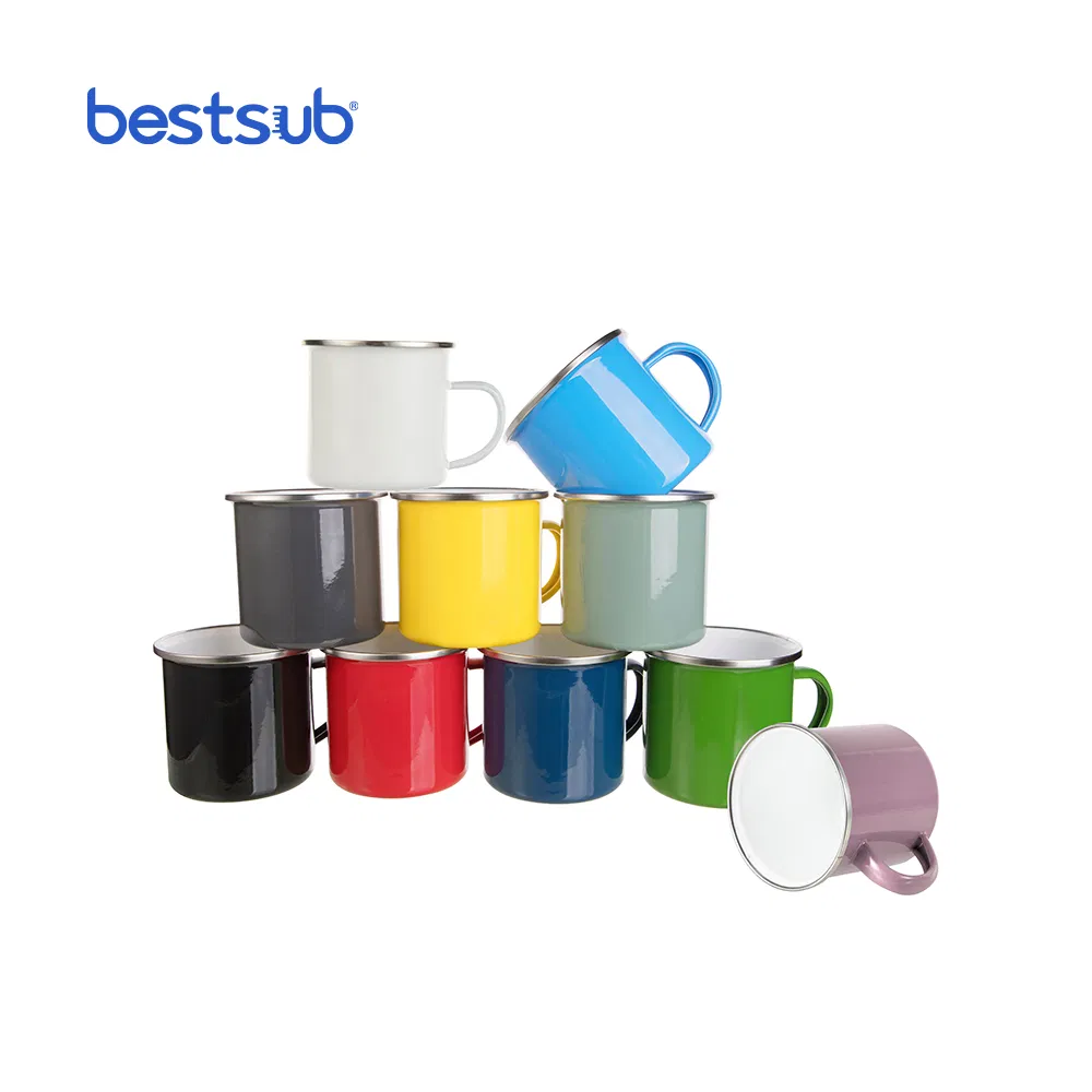 Эмалированная кружка 12oz Bestsub для сублимации (TC03N)