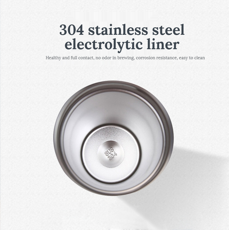 Hot Sale 304 Stainless Steel Double Wall Vacuum Car Portable Coffee Water Bottle Insulated Tumbler Cup with LED Intelligent Temperature Measurement