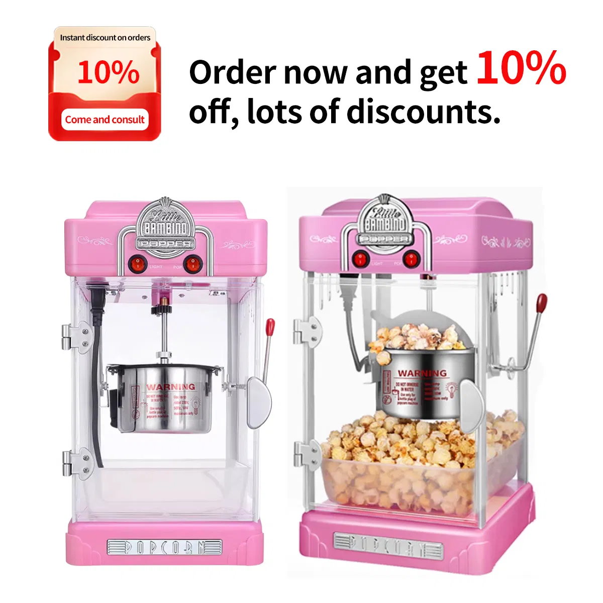Most Popular Popcorn Warmer Machine Popcorn Machine