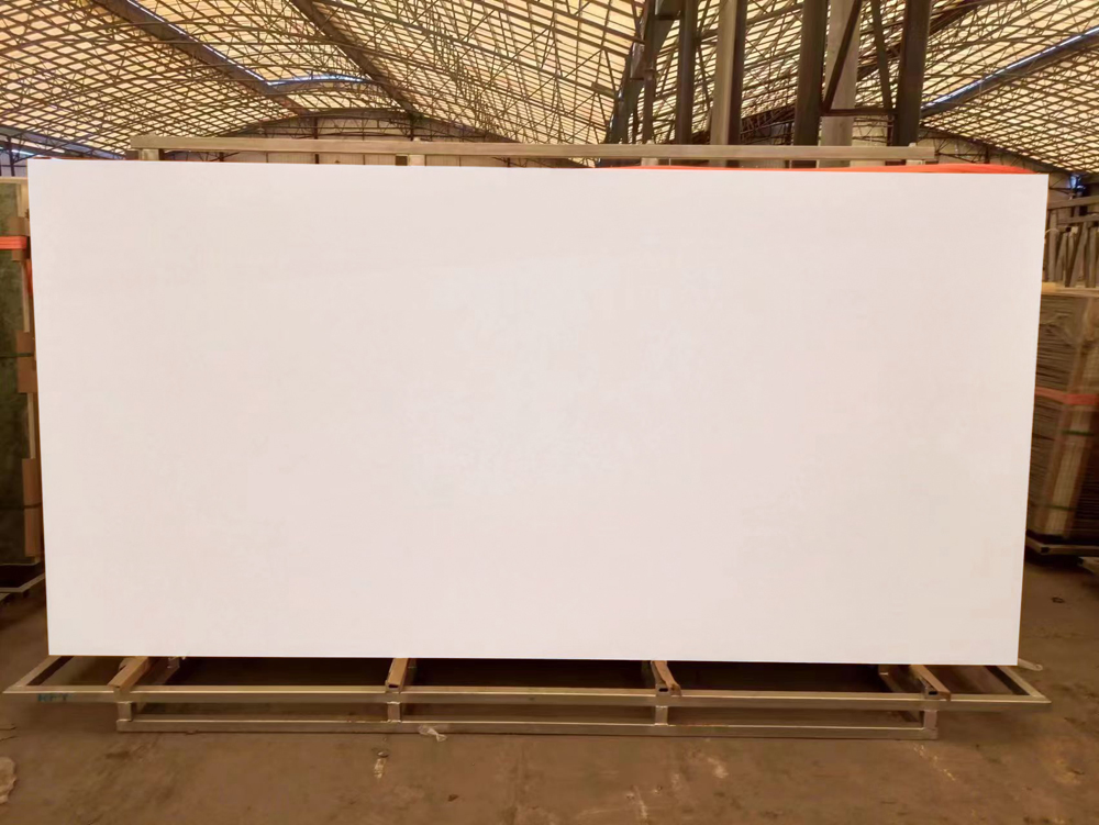 Marble Look White Porcelain Slab Sintered Stone for Wall Floor Countertops Backsplash