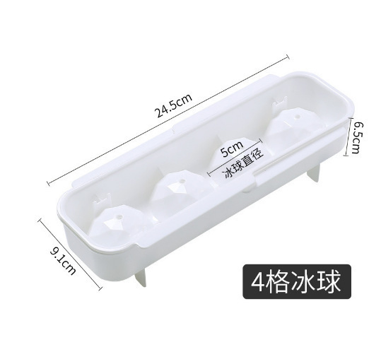 Creative Ice Cream Tools Japanese-Style Household Food-Grade PP Plastic Whiskey Ice Tube Mold