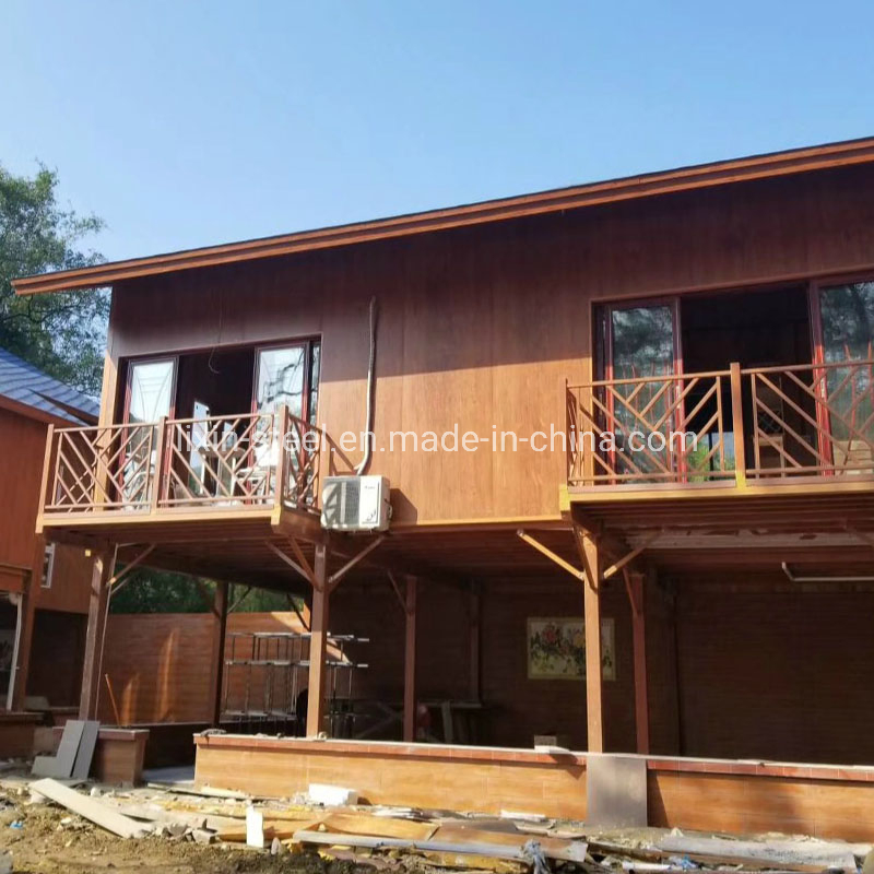 Vacation Prefab Steel House Prefabricated Building Steel Frame Modular House