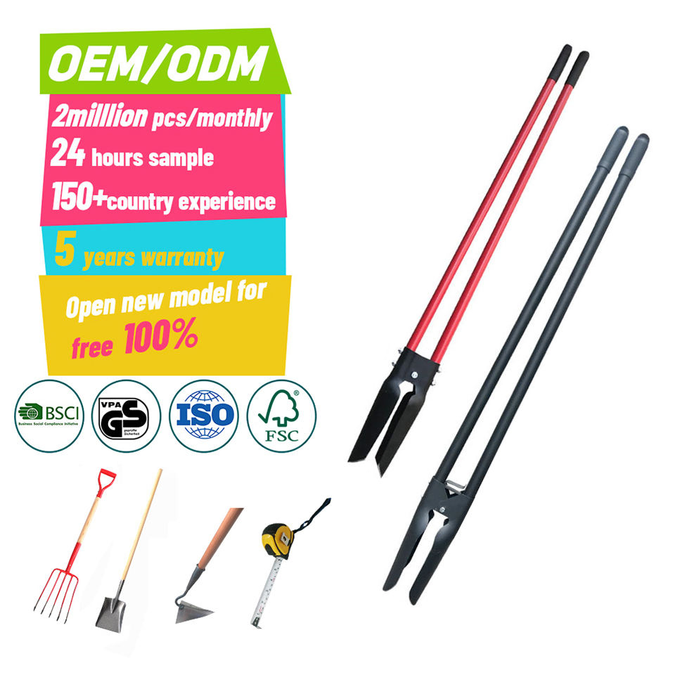 Durable Manual Post Hole Digger for Effortless Earth Excavation