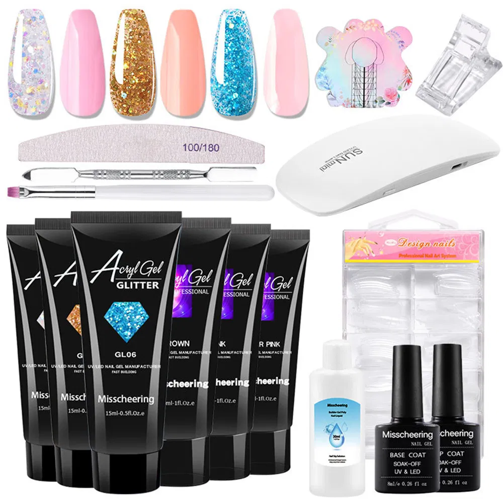 Nail Extension Color LED UV Nail Gel Acrylic Nails for Nail Extension Long Lasting Gel