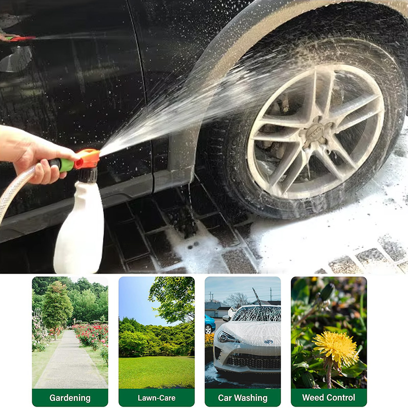 Hot Selling Customized Hose End Mixing Sprayer Nozzle Refillable Sprayer Head