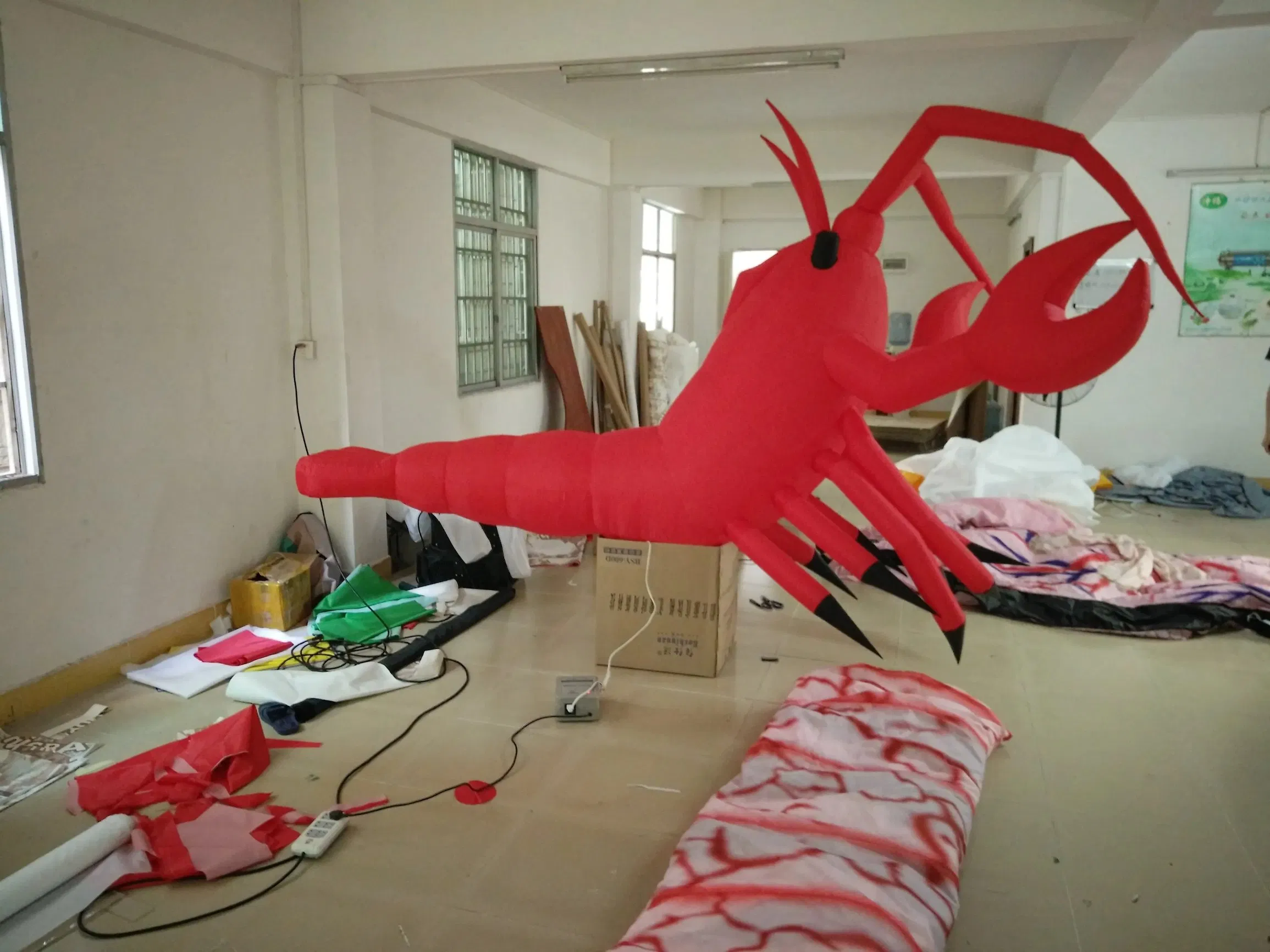 by Inflatable Shrimp Model Advertising Inflatable Lobster Crawfish Balloon for Sale
