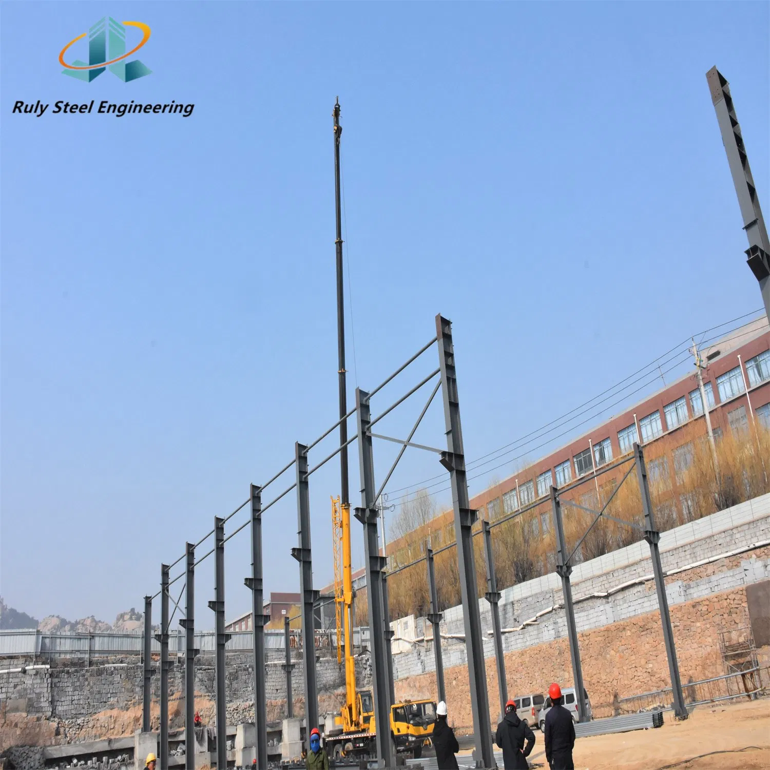 Sandwich Panel Roof Prefab Steel Structure Building Prefabricated Warehouse