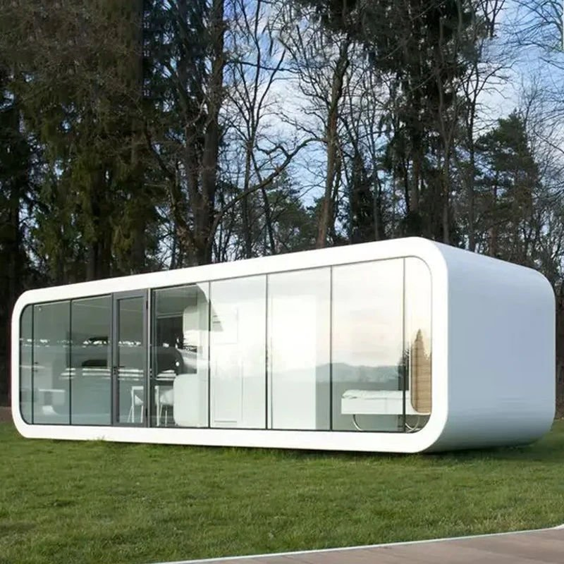 Apple Cabin Modular House Prefab Tiny Home CE Certified Apple Cabin Earthquake-Resistant for Seismic Zone Tourist Resort Cabins