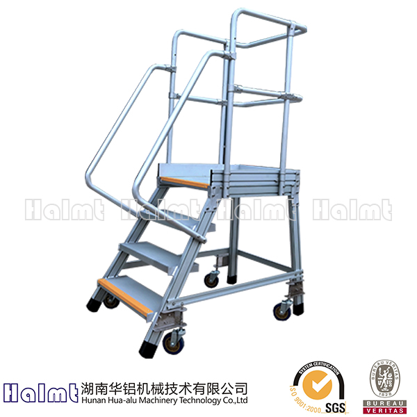 Portable Industrial Step Ladder with Platform