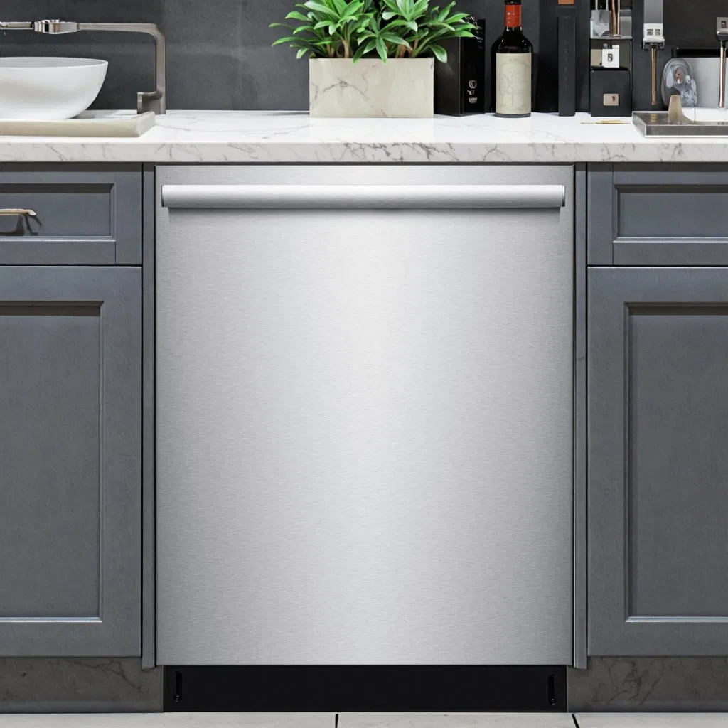 14 Sets Stainless Steel Dish Washer Built-in Dishwasher for Home Hotel Use