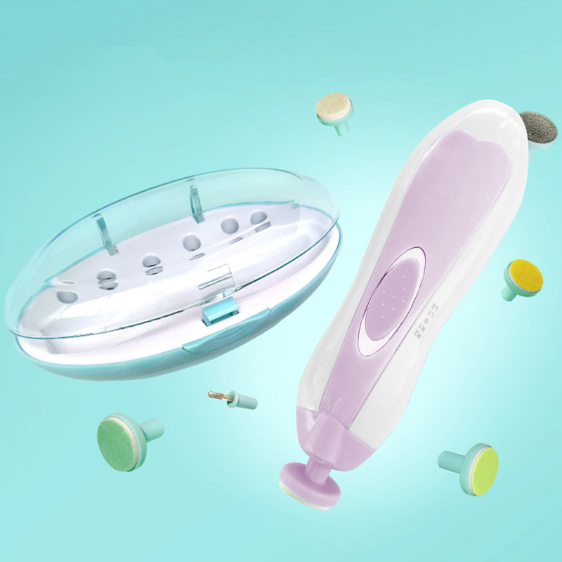 Ultimate Personal Nail Care Manicure Set with Light Portable Electric Nail Trimmer for Baby and Adults