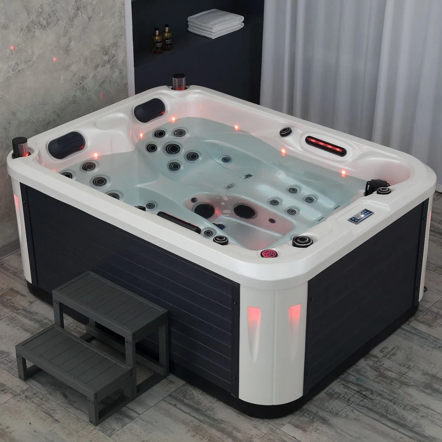 Акриловая гидромассажная ванна SPA для улицы DEWO