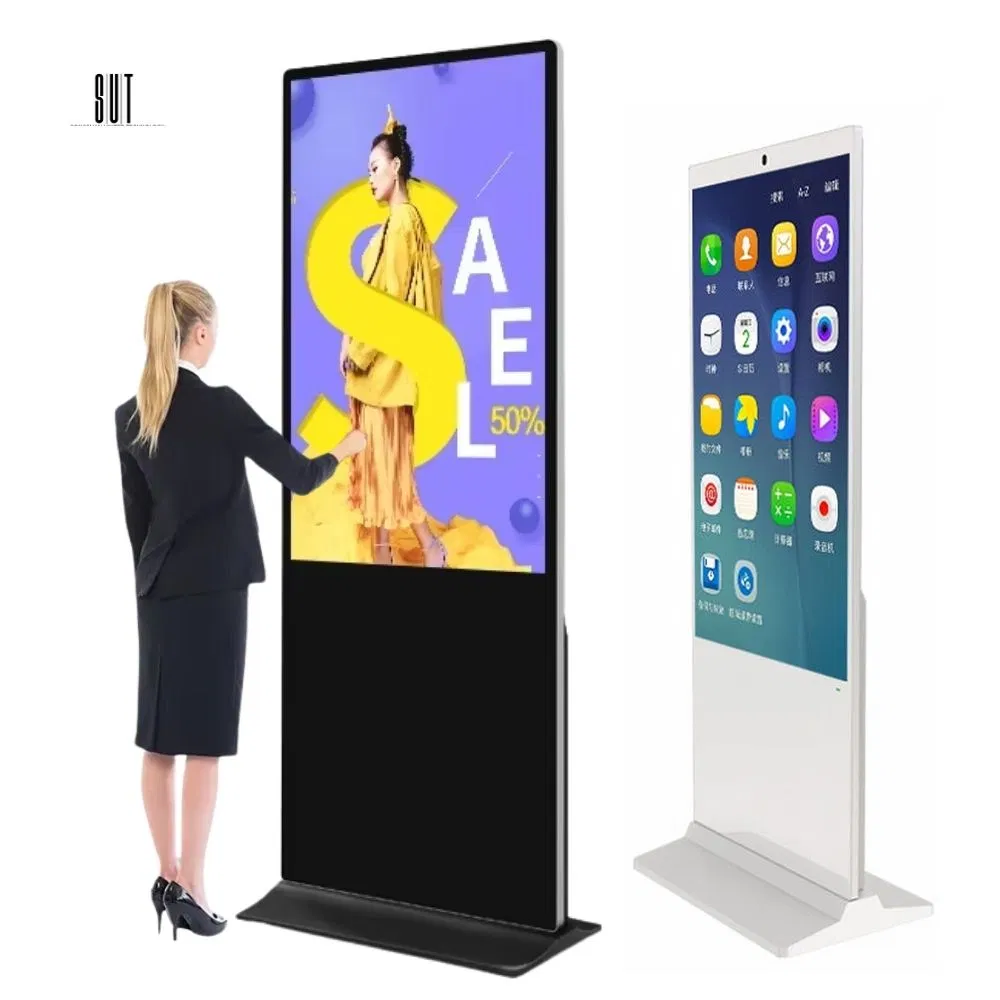 Широкий LCD-бар для рекламы в магазинах