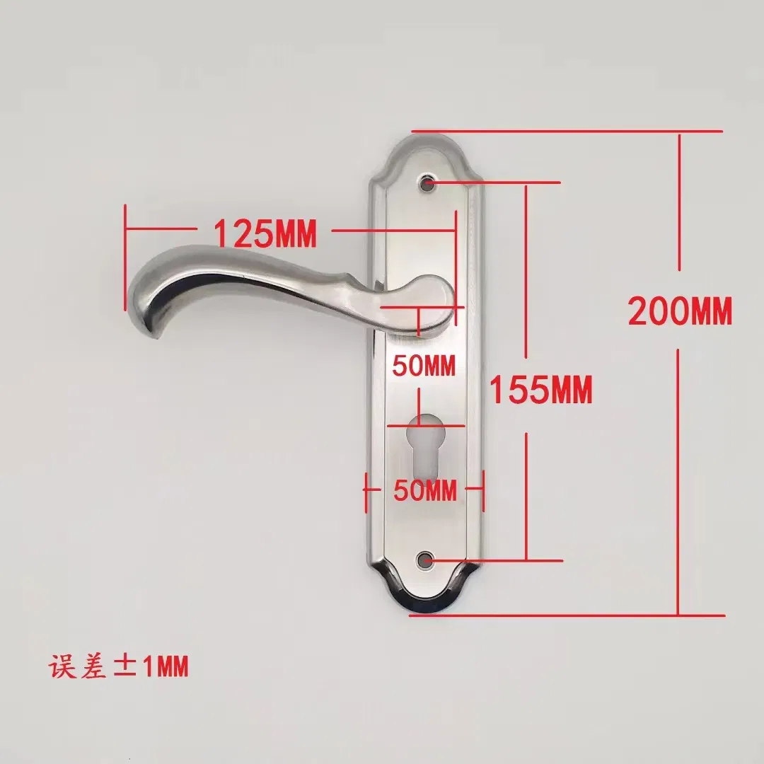 Interior High Quality Furniture Decoration Door Lock and Handles New Unique Design Door Lock