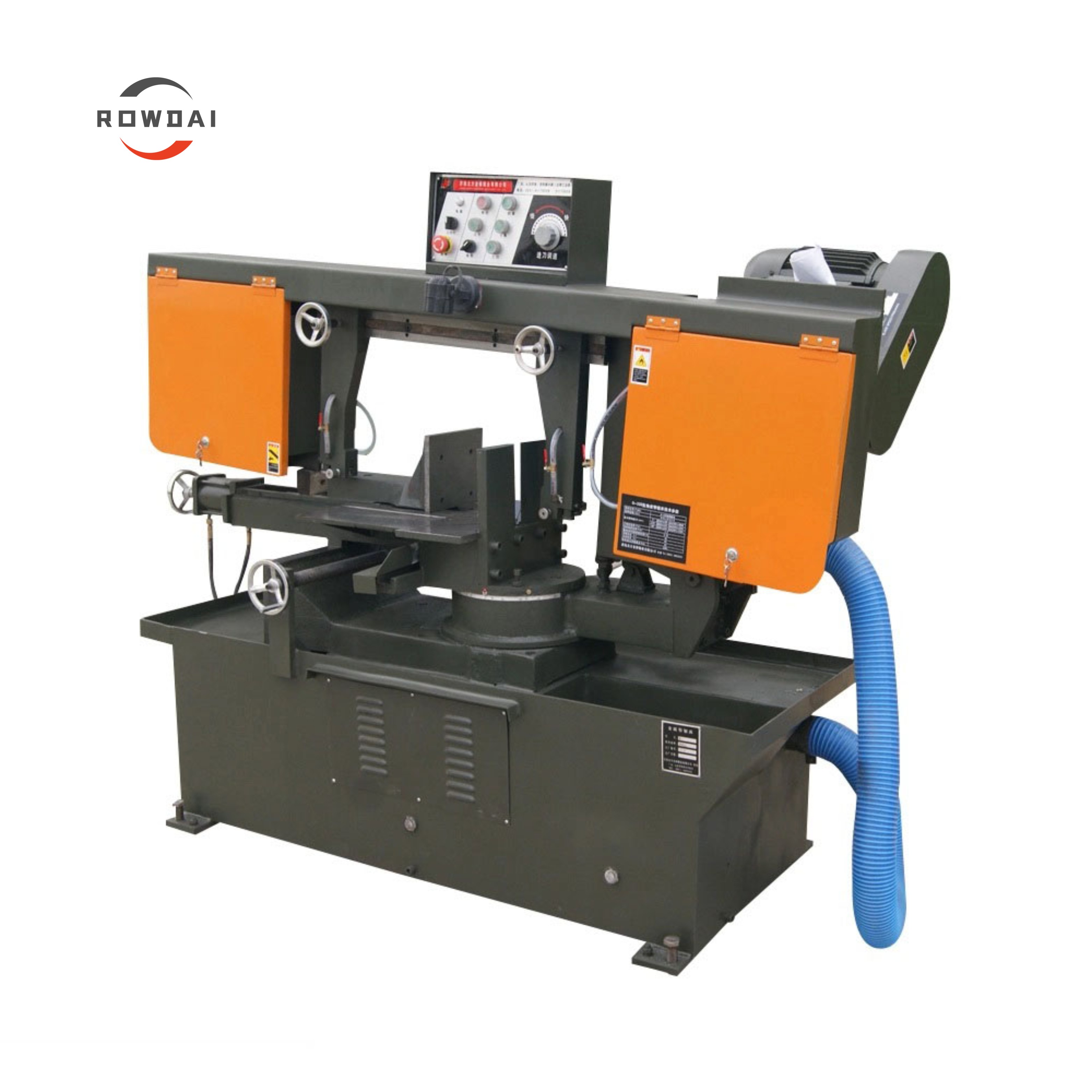 Станок ленточнопильный горизонтальный автоматический угловой резки по металлу