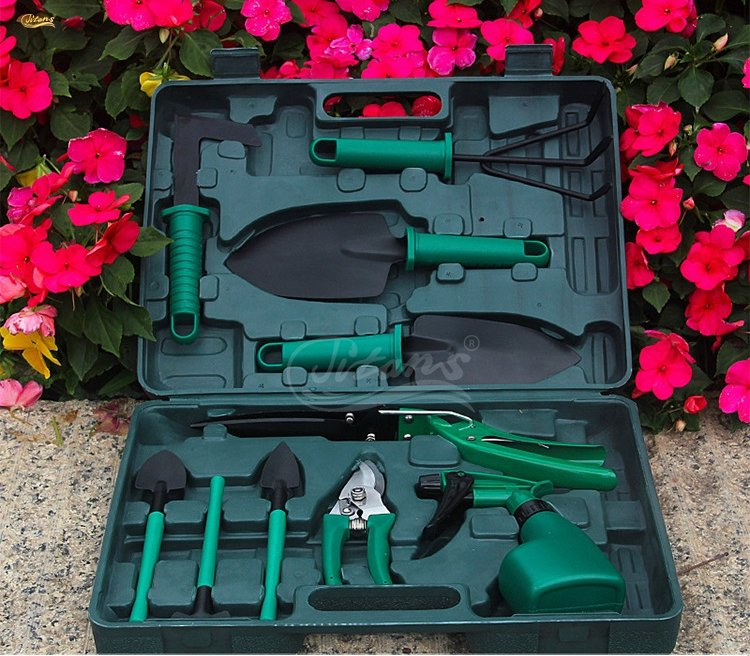 Titans Low Price 10PCS Garden Tool Set Vegetable Flower Gardening Hand Tools Kits