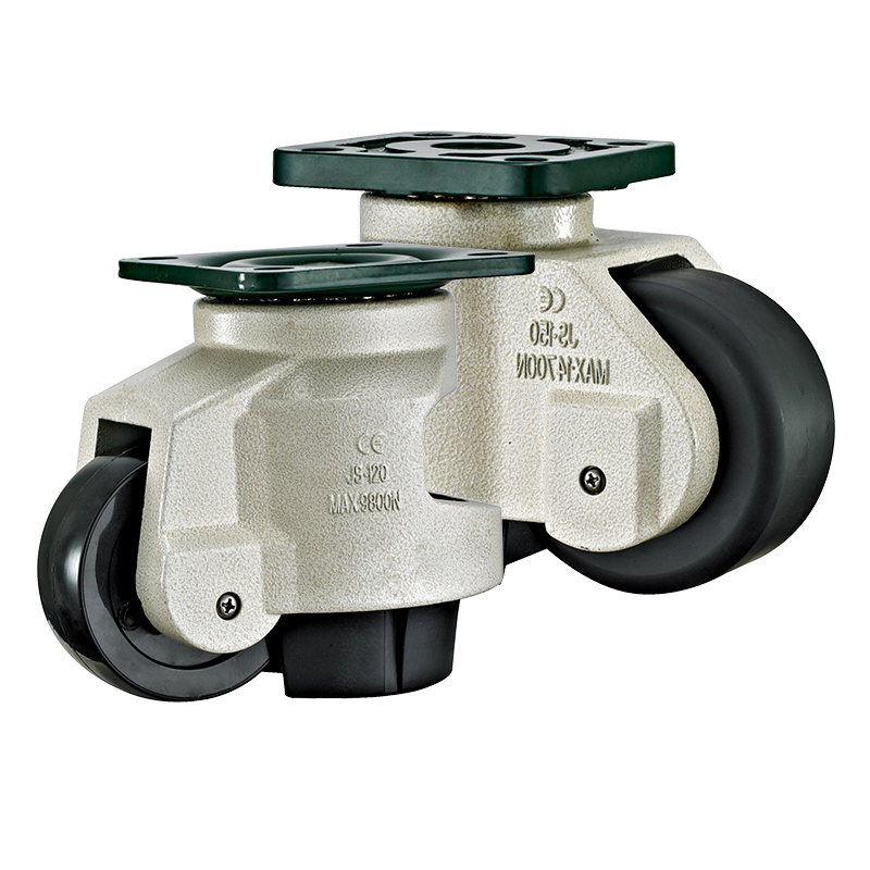 40f60f80f100f120f150f Leveling Caster Wheels Showcase Nylon Caster Adjustable Caster Wheels