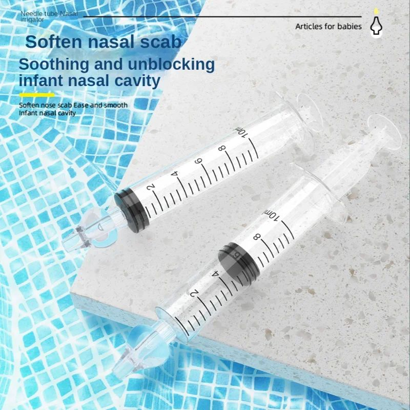 Babi Nose Cleaner Rhinitis Nasal Washer Needle Tube Baby Nasal Aspirator Cleaner Syringe Baby Nose Washing for Children