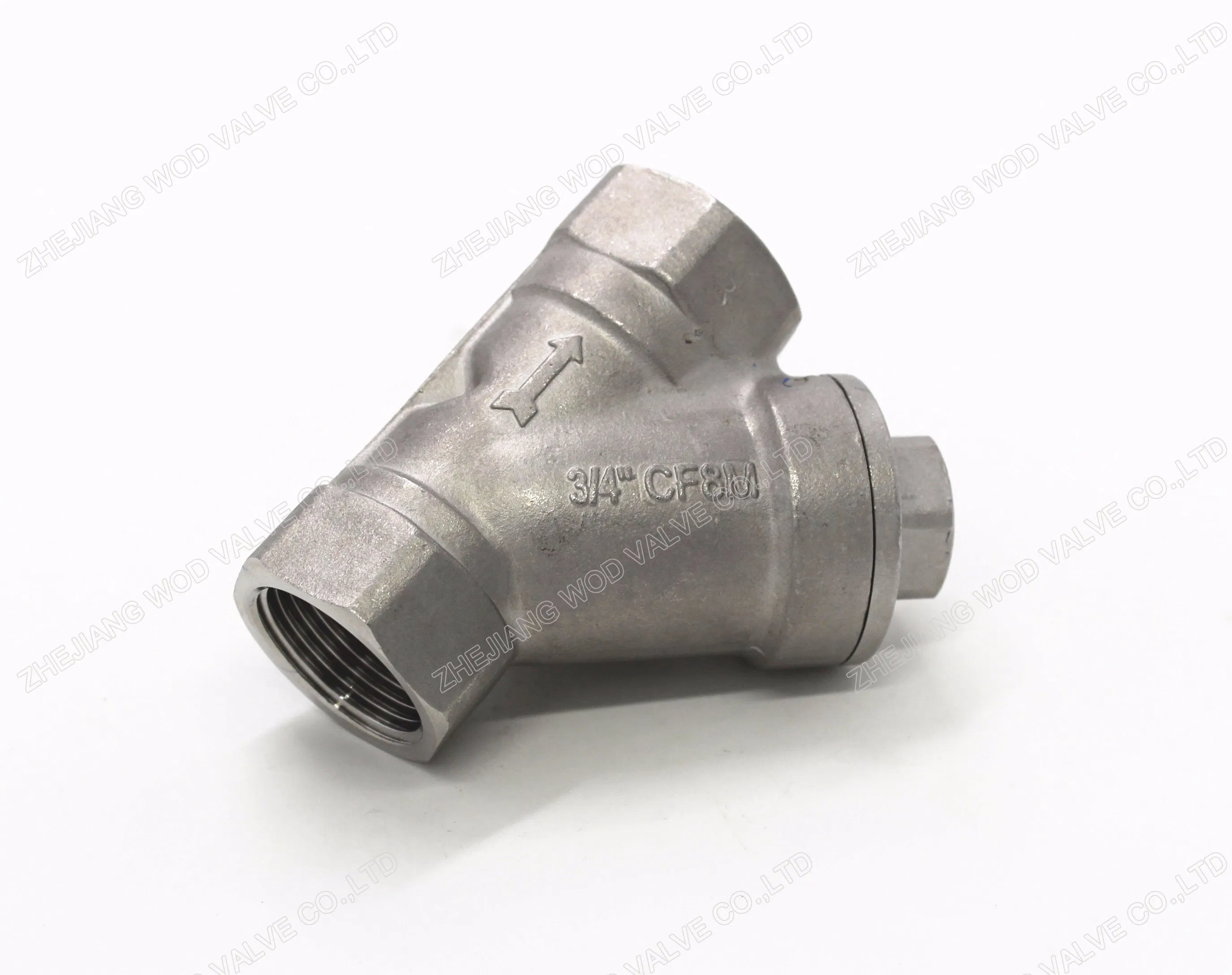 High Capability 2 Inch Colation Appliance Stainless Steel 316 Y Style Strainer Filter
