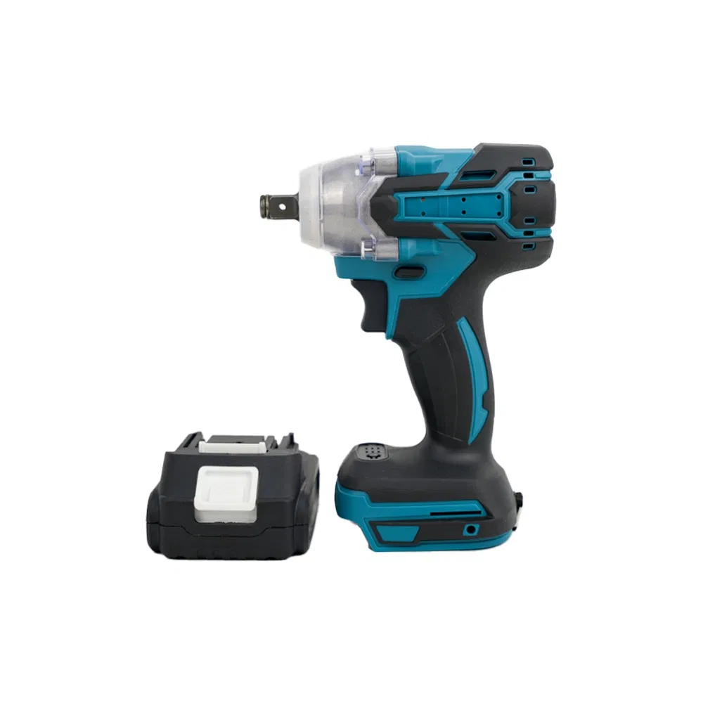 Industrial Cordless Electric Wrench Set with High Torque Battery Power