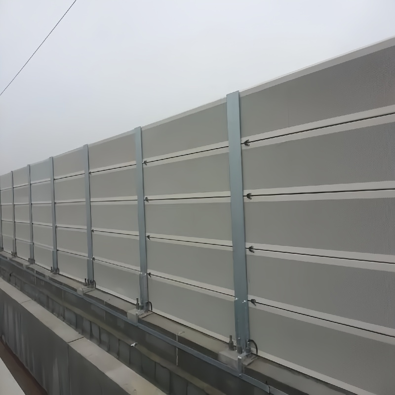 Galvanized Aluminum Noise Reduction Barrier Panel for Industrial Use