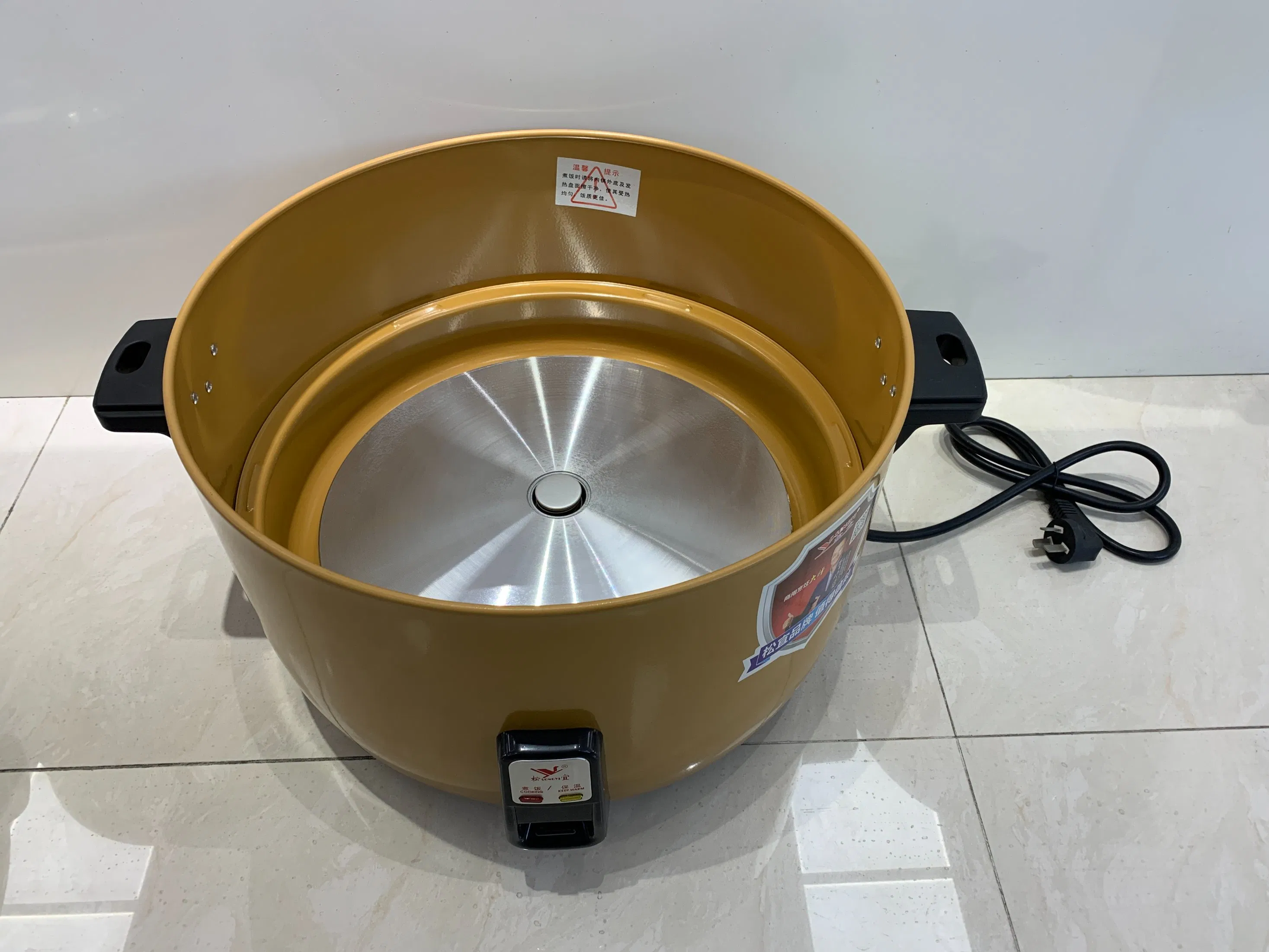Yellow Color CB Fast Cooking 8L Big Capacity Electric Rice Cooker